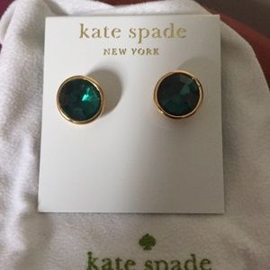 Teal Kate Spade Studs